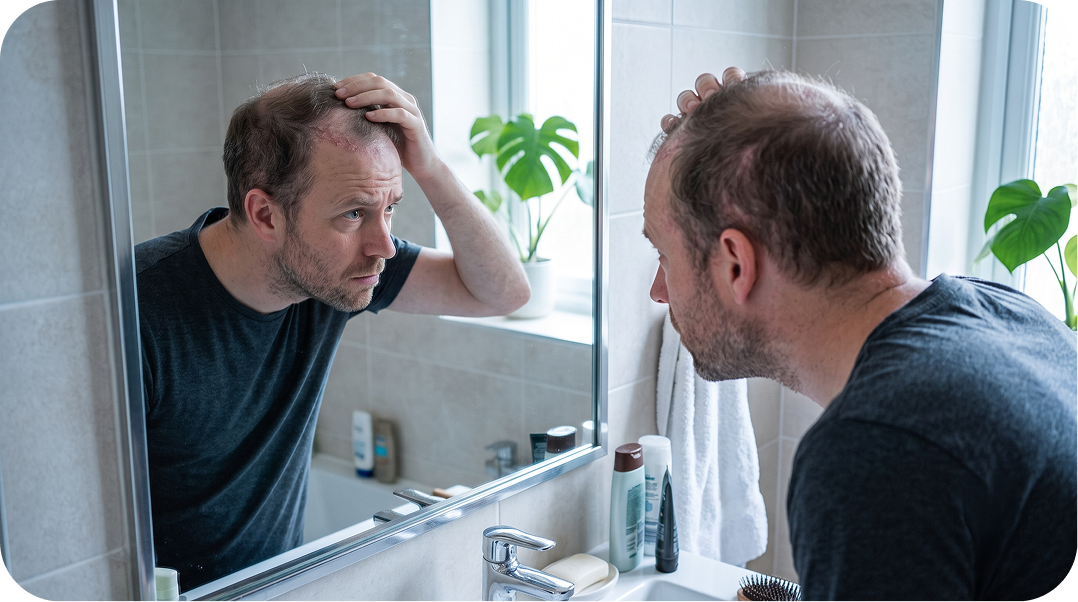 Visual Guide: Understanding Hair Loss With Seborrheic Dermatitis